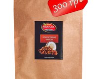 Кокосовые чипсы Шоколадные, 300 г, Таиланд (Большая упаковка) 1.0 шт