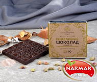 Шоколад без сахара фисташка/розовая соль 90.0 гр