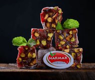 Лукум "Душа Востока" барбарисовый с фисташкой 500.0 гр